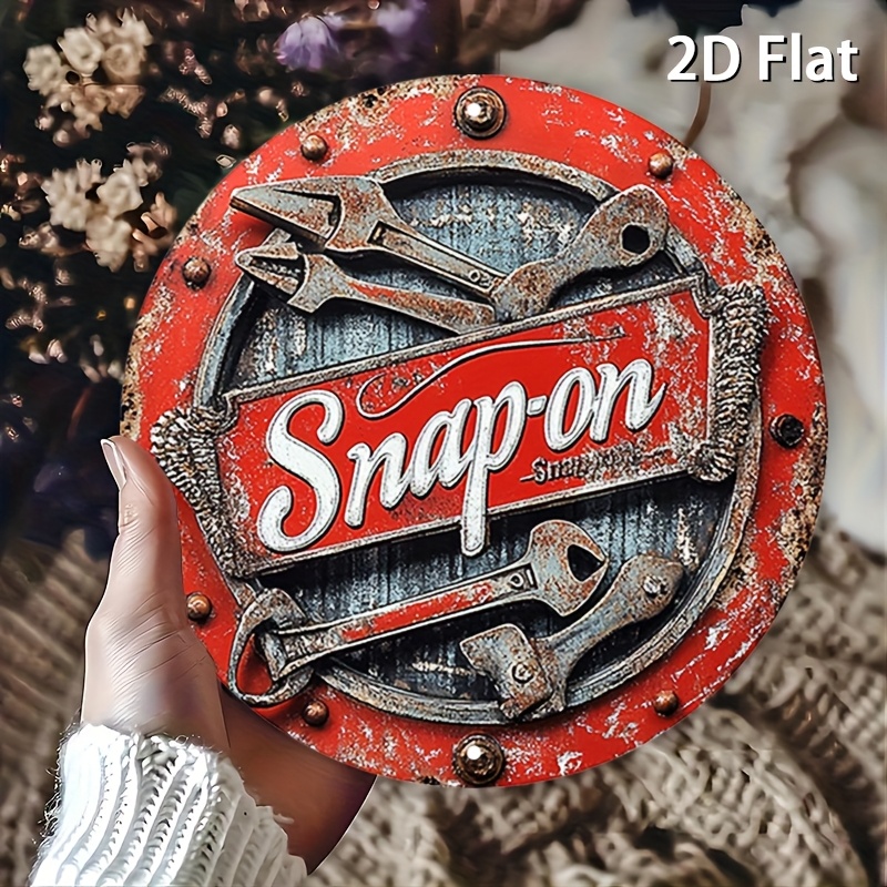 Power Tools Aldi - 2D Flat 1pc Vintage Metal Sign