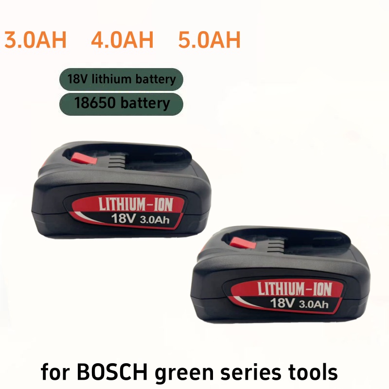 Power Tools Green - Lithium-Akku-Ersatz für Bosch Green Power Tool,