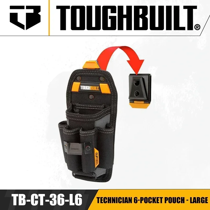 Power Tools Technician - TOUGHBUILT TB-CT-36-L6 Techniker-Tasche mit 6 Taschen