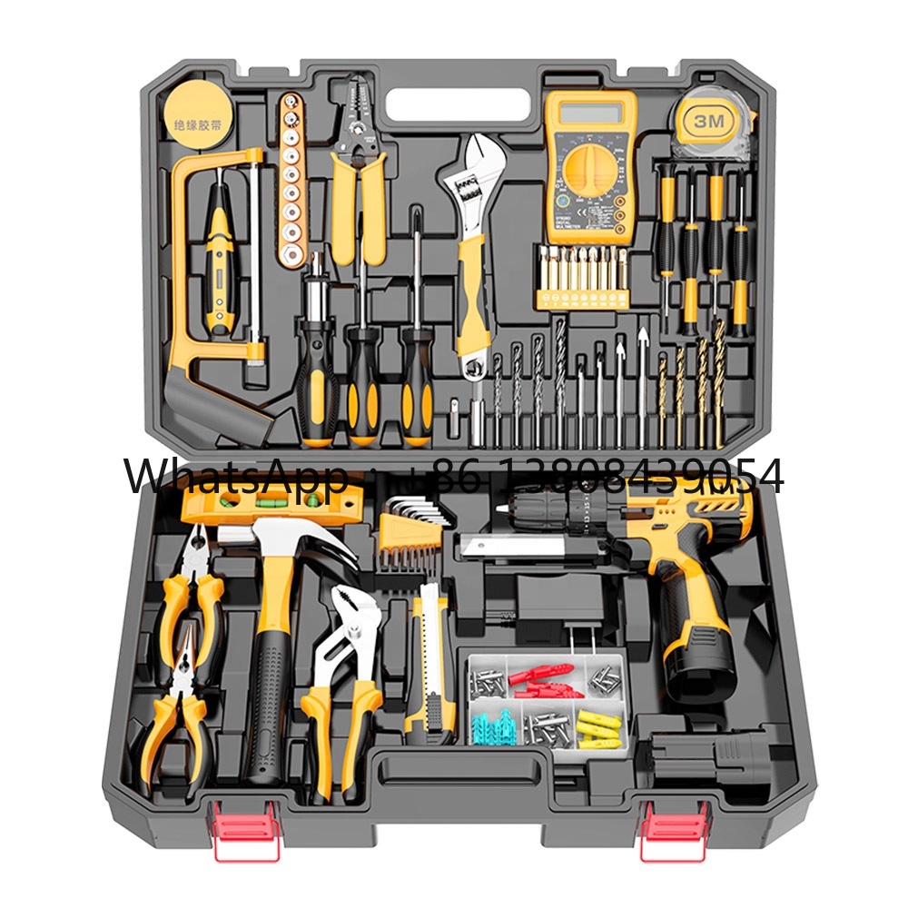 Power Tools Combo Kits - Elektrisches Werkzeug-Kombiset Kabelloser Bohrschrauber und Handschraubenschlüssel