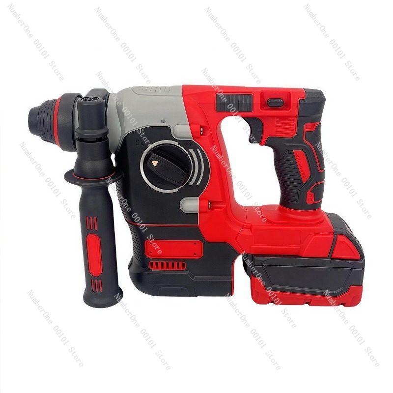 Power Tools Combo Kits - Hochleistungs-4-teiliges Akku-Werkzeugset mit Lithium-Batterie, Elektrobohrer, Bohrhammer,