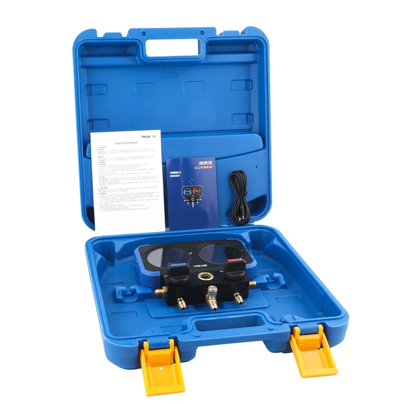 Power Tools Technician - Kältemittel-Identifikationsgerät Hochpräzise Digitalanzeige HVAC-Techniker Tragbares Lithium-Batterie-betriebenes