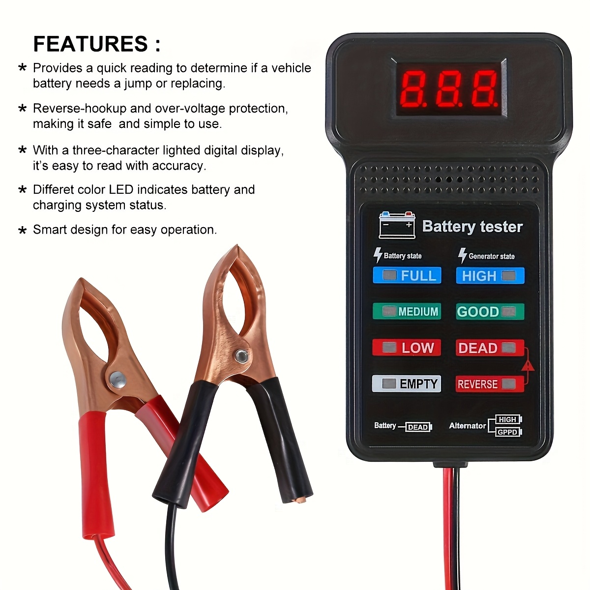 Batteriefehler-Erkennungstool, – Power Tools Technician Bewertung und Preis