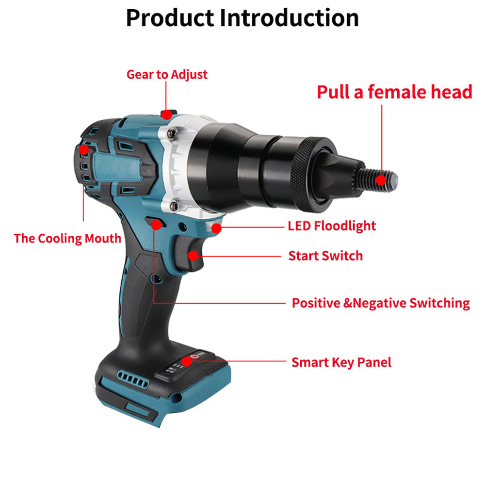 Elektrische Nietpistole, bürst – Power Tools List Bewertung und Preis