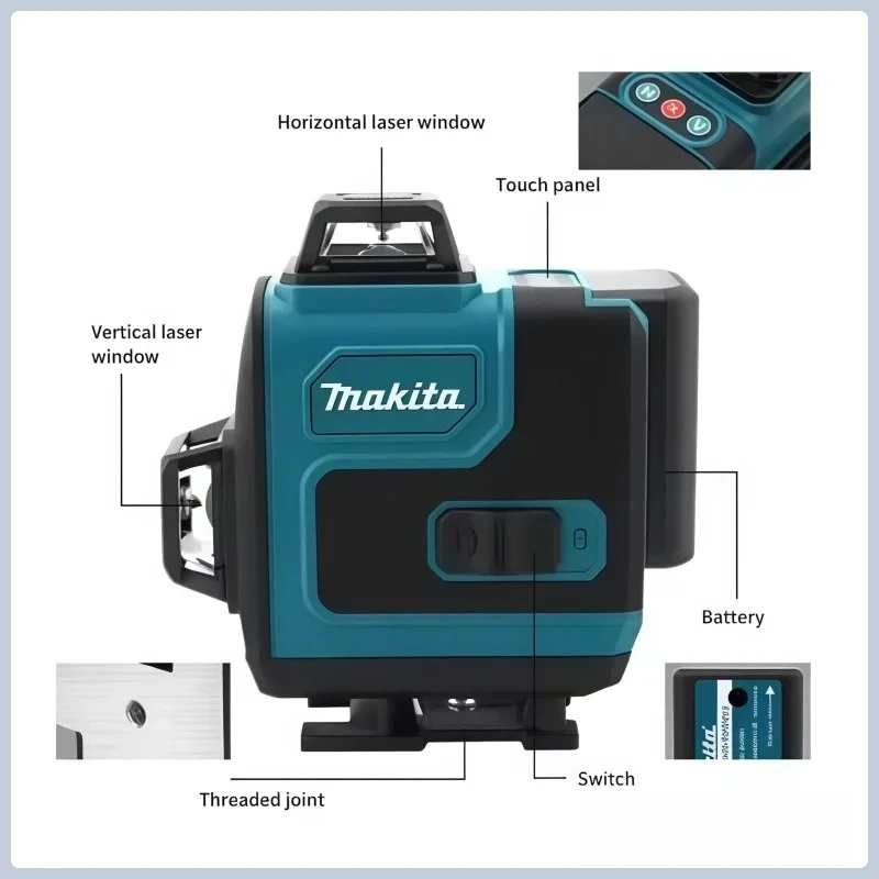 Makita 3D-4D 16-Linien Hochprä – Power Tools Green Bewertung und Preis