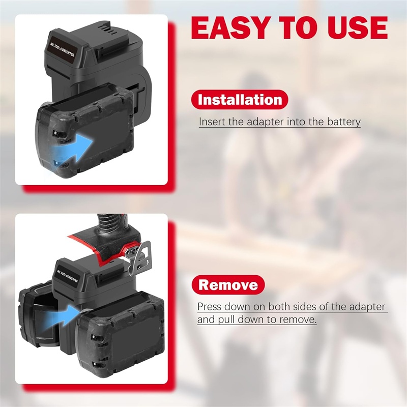 2-in-1-Akku-Adapter für Milwau – Power Tools Milwaukee Bewertung und Preis