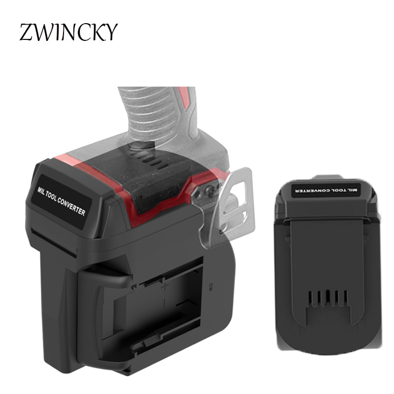 ZWINCKY Batterieadapter für De – Power Tools Milwaukee Bewertung und Preis