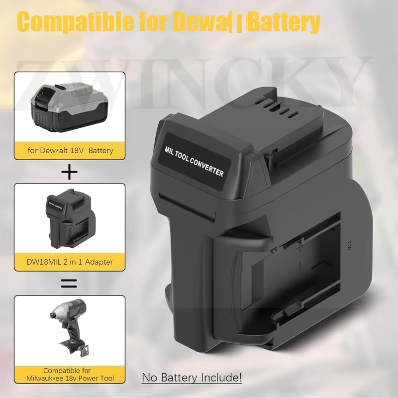 ZWINCKY Batterieadapter für De – Power Tools Milwaukee Bewertung und Preis