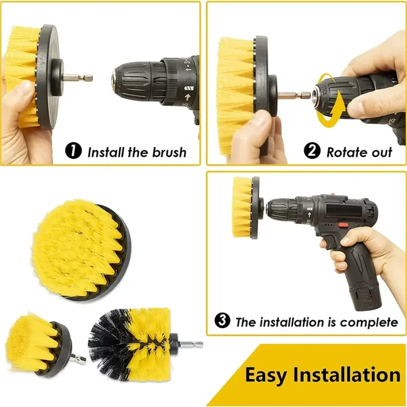3-teiliges Bohrbürsten-Set - T – Power Tools List Bewertung und Preis
