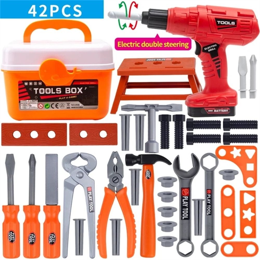 Elektrisches Spielzeug-Bohrset – Power Tools In Construction Bewertung und Preis