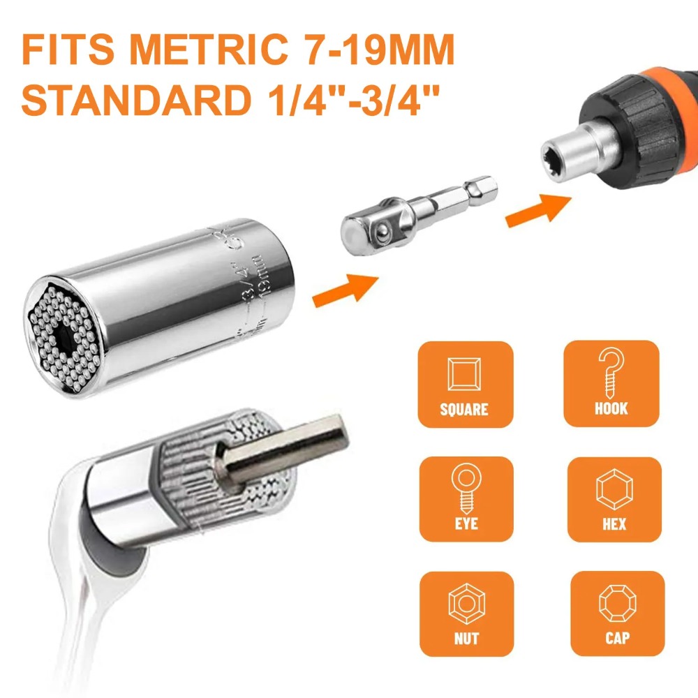 Universeller Steckschlüsselsat – Power Tools List Bewertung und Preis