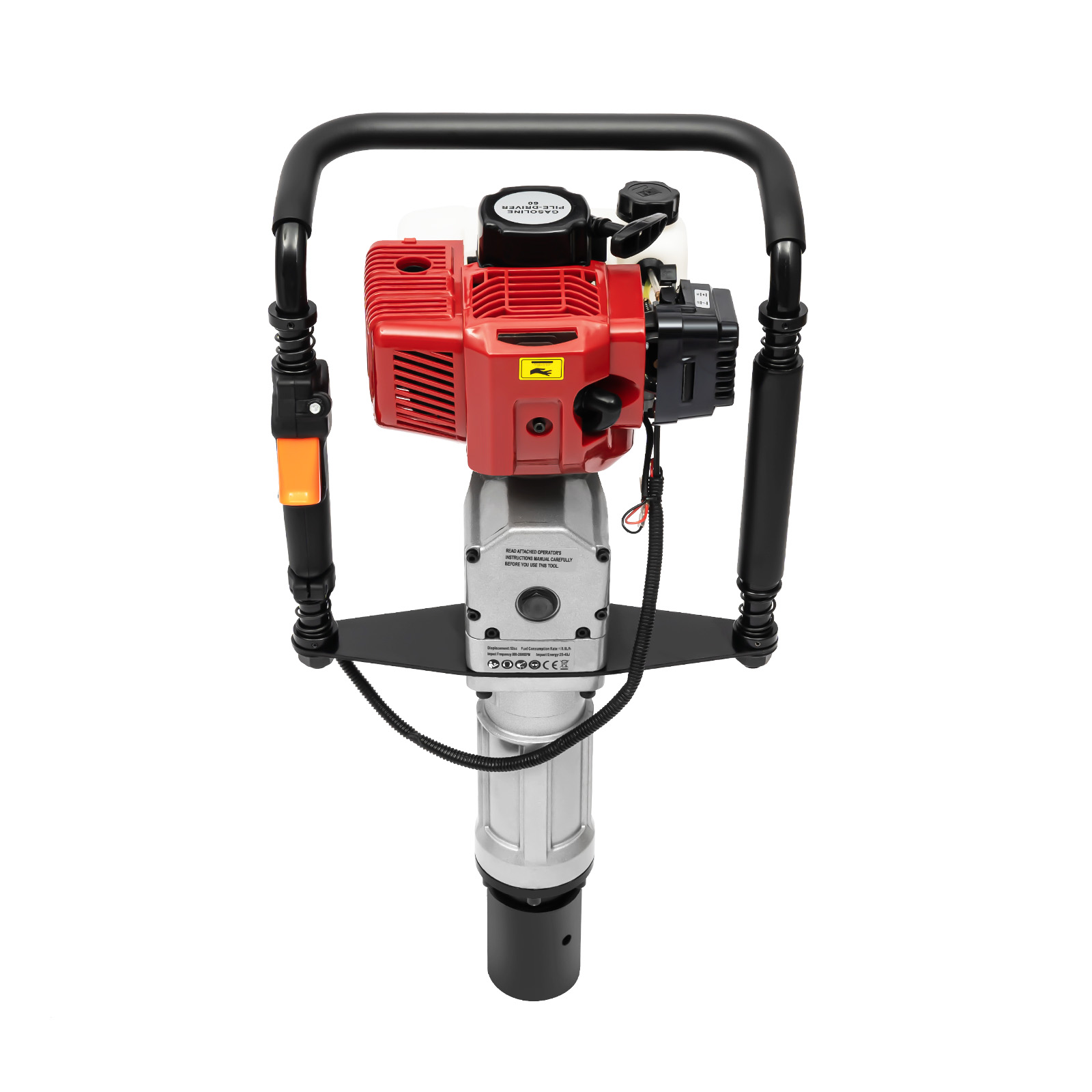 52CC 2-Takt Benzin-Pfahlramme, – Power Tools In Construction Bewertung und Preis