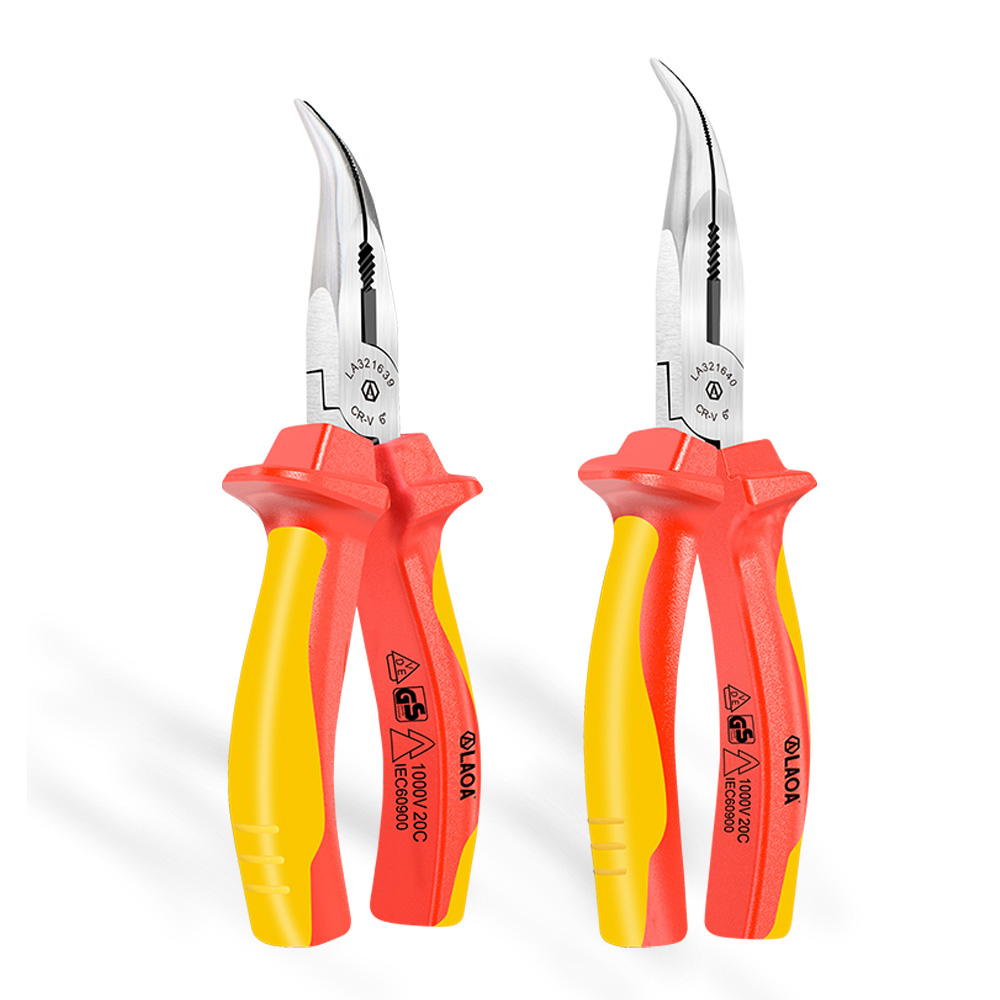 Isolierte gebogene Spitzzange  – Power Tools Germany Bewertung und Preis