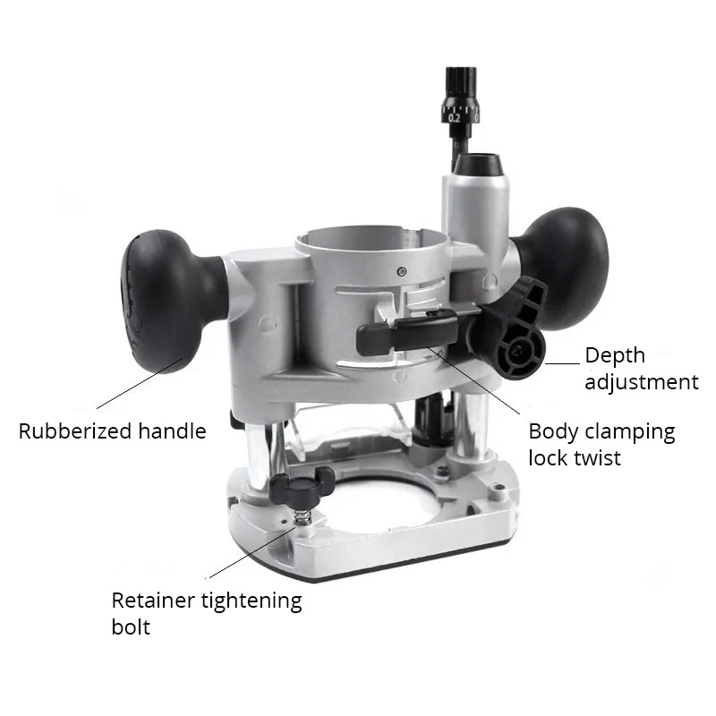 Tauchfräserhalterung für 65mm  – Router Trim Base Bewertung und Preis