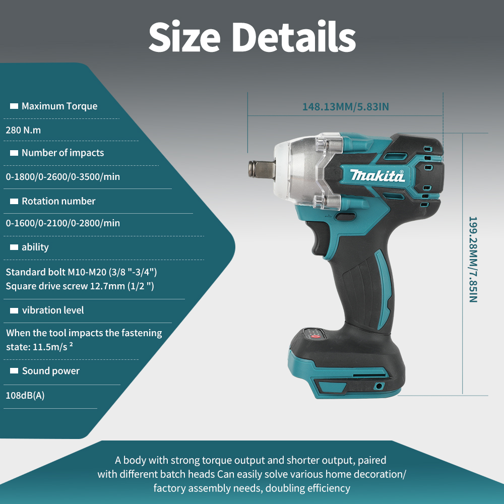 Makita DTW285+DTD171 Bürstenlo – Power Tools Combo Kits Bewertung und Preis