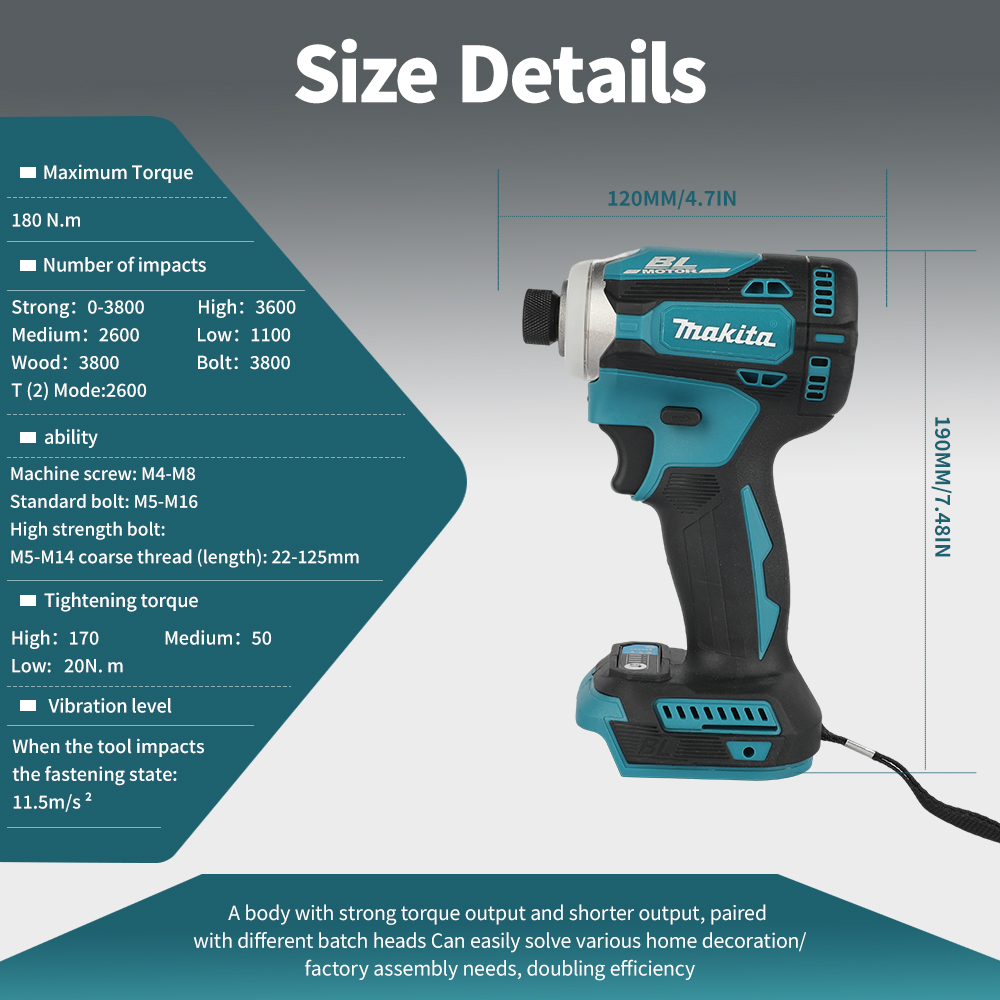Makita DTW285+DTD171 Bürstenlo – Power Tools Combo Kits Bewertung und Preis