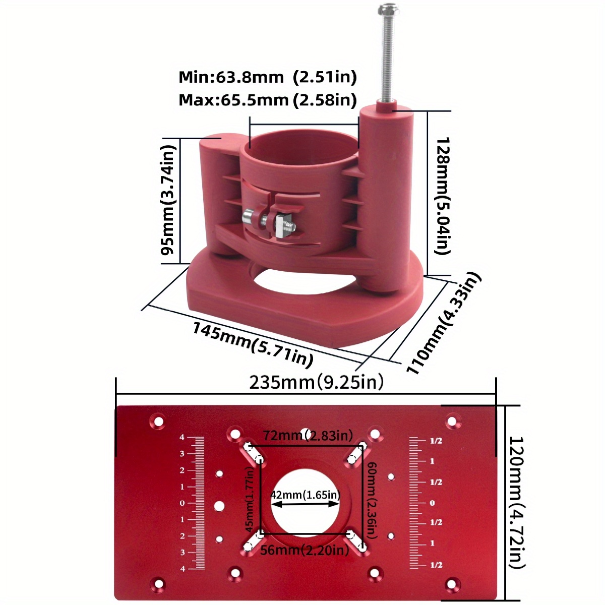 Fräserlift-System - Fräserlift – Router Trim Base Bewertung und Preis