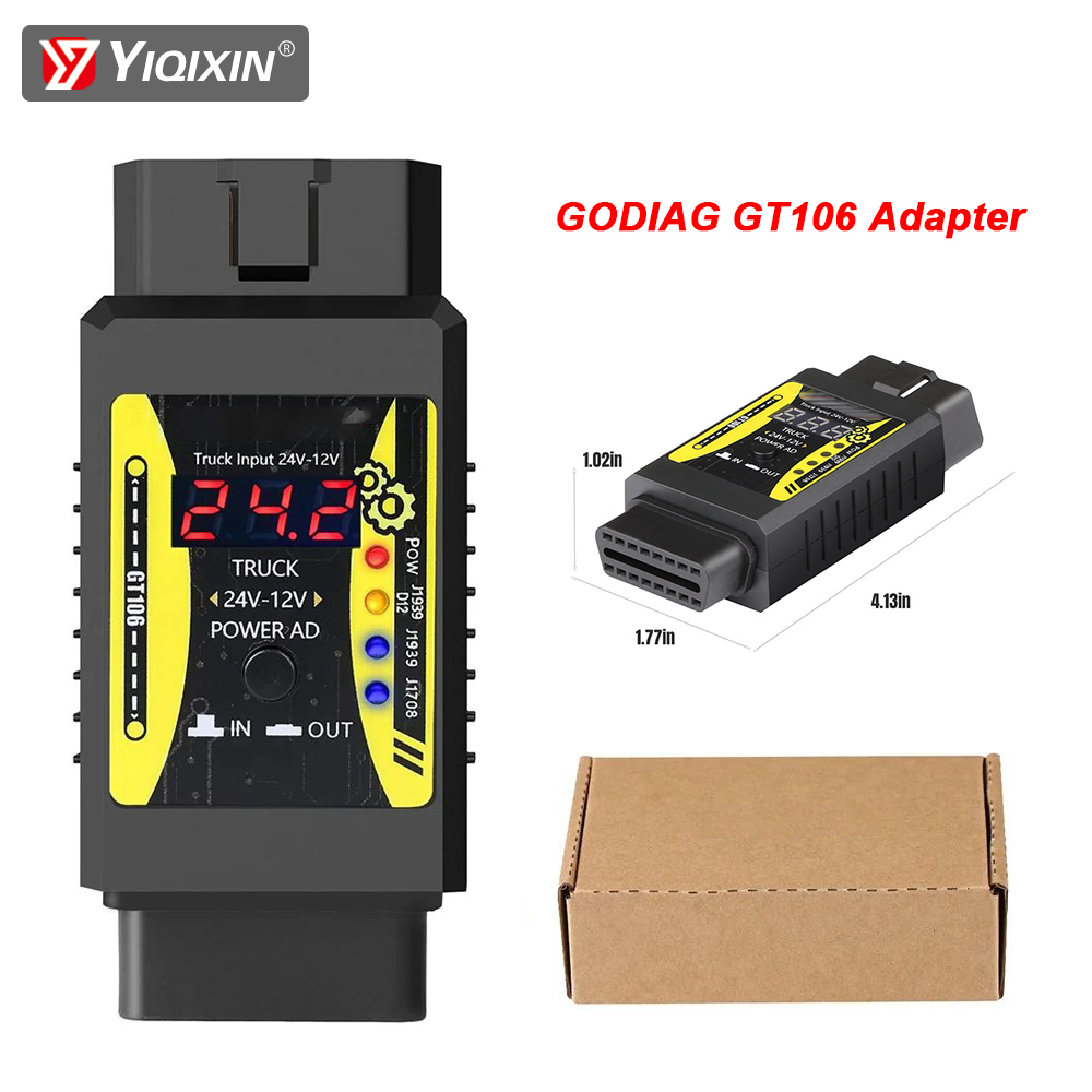 Godiag GT106 Plus Heavy Duty T – Power Tools Technician Bewertung und Preis