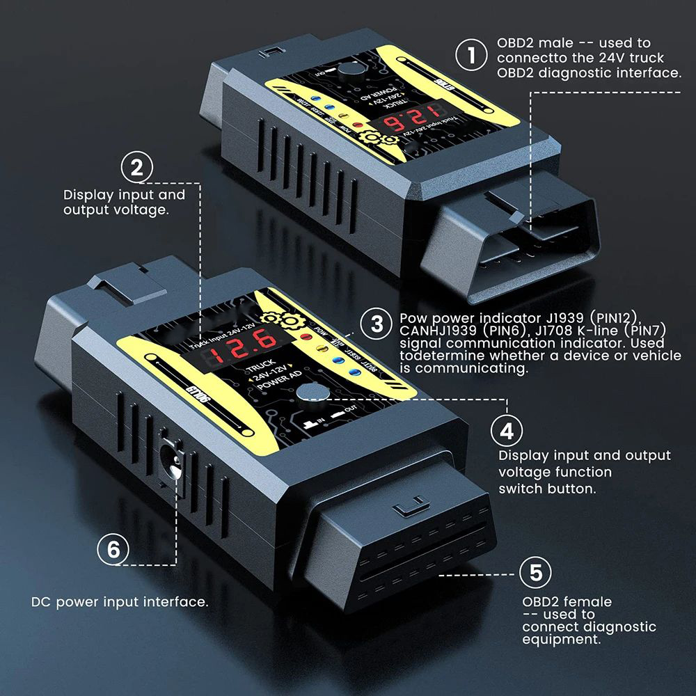 Godiag GT106 Plus Heavy Duty T – Power Tools Technician Bewertung und Preis