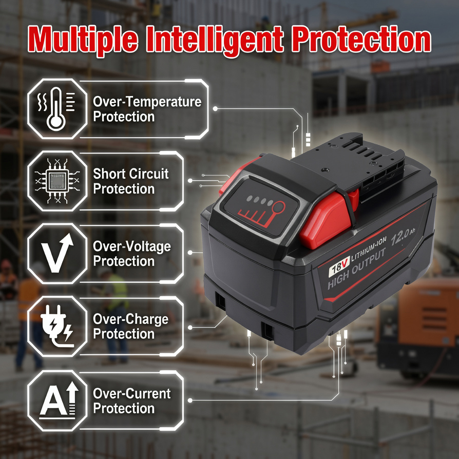 4er-Pack 18V 12,0Ah Hochleistu – Power Tools Milwaukee Bewertung und Preis