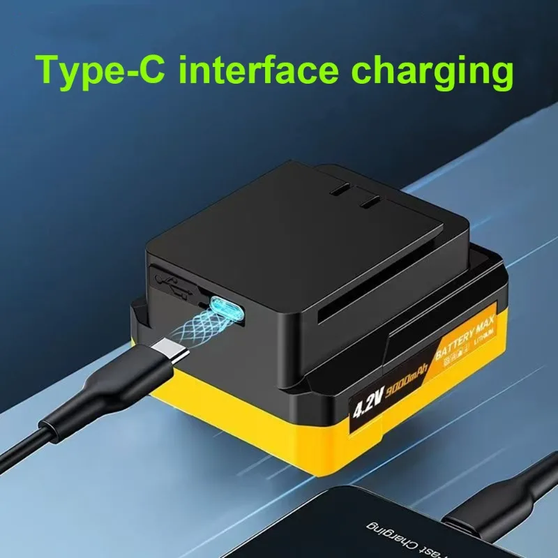 Echte Kapazität, 9000 mAh, auf – Power Tools Green Bewertung und Preis